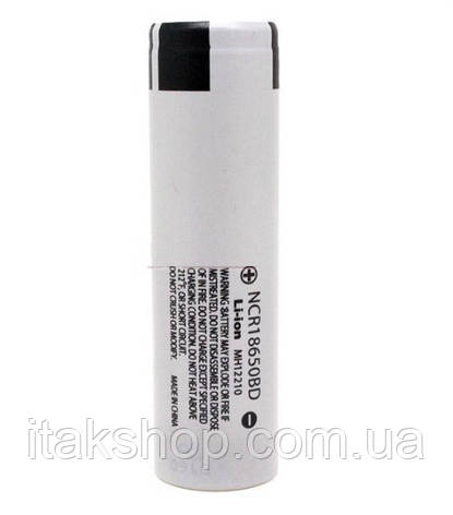 Акумулятор NCR18650BD Li-ion Panasonic 3200mah (MH12210) 10A високотоковий Сірий, фото 2