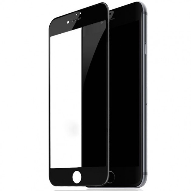Захисне скло 5D King Kong для iPhone 6s/6 із захисною сіткою на динамік, Black