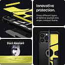 Чохол Spigen для iPhone 13 Pro Max (6.7") — Tough Armor, Black (ACS03222), фото 5