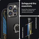 Чохол Spigen для iPhone 13 Pro Max (6.7") — Tough Armor, Black (ACS03222), фото 7