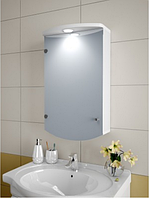 Шкаф дзеркальний Garnitur.plus у ванну з LED підсвічуванням 2SZ (DP-V-200101)