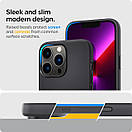 Чохол Spigen для iPhone 13 Pro — Silicone Fit, Black (ACS03283), фото 6