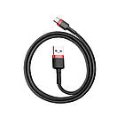 Кабель USB Baseus Cafule Type-C 3A 1m, Red+Black (CATKLF-B91), фото 4
