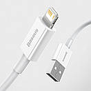 Кабель Baseus Superior Series Fast Charging Lightning 2.4A 1m, White (CALYS-A02), фото 7