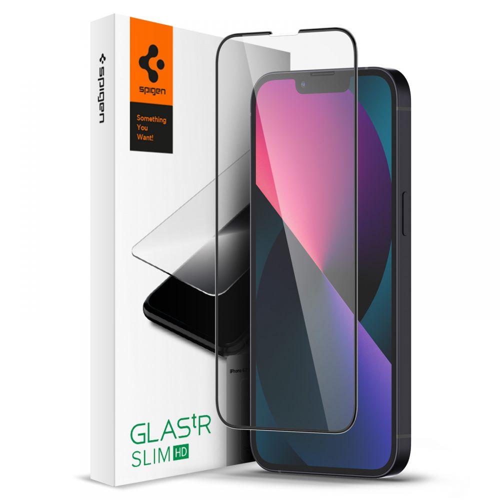 Захисне скло Spigen для iPhone 14 Plus / 13 Pro Max — Glas.tR AlignMaster (1 шт.) Black (AGL03383)