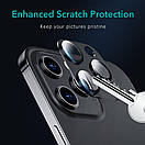 Захисне скло ESR для камери iPhone 12 Pro — camera lens (2шт), Black (4894240122600), фото 6