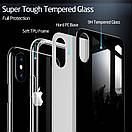 Чехол ESR для iPhone XS / X Mimic Tempered Glass, Black (4894240071229), фото 5