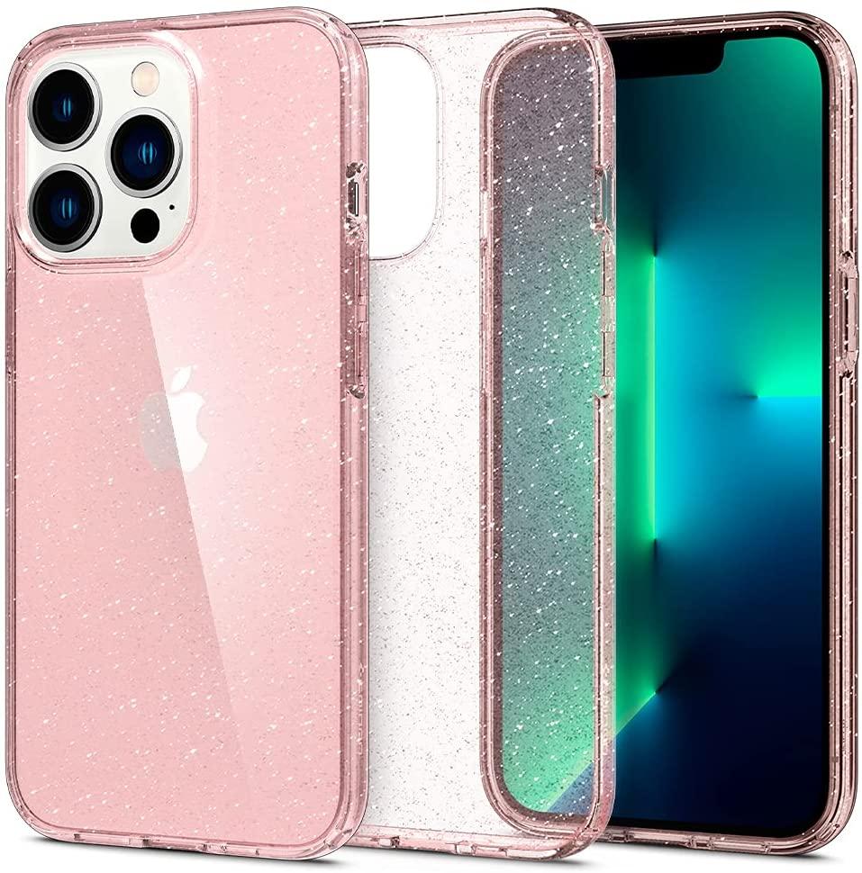 Чохол Spigen для iPhone 13 Pro — Liquid Crystal Glitter, Rose Quartz (ACS03256)