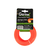 Лісочка для садових тримерів перетин зірка Gartner 2.7 мм × 15 м