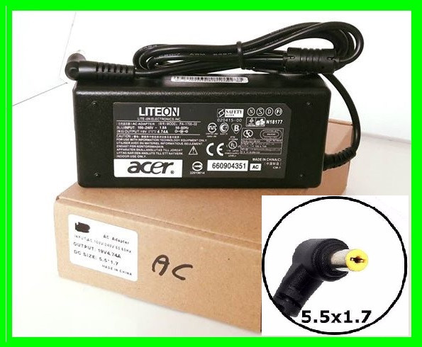 Блок Живлення ACER 19v 4.74 a 90W штекер 5.5 на 1.7 (ОРИГІНАЛ) Зарядка для Ноутбука