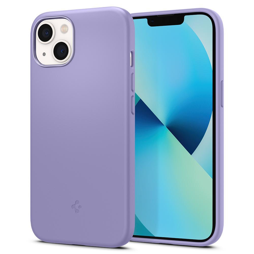 Чохол Spigen для iPhone 13 — Silicone Fit, Iris Purple (ACS03551)