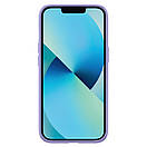 Чохол Spigen для iPhone 13 — Silicone Fit, Iris Purple (ACS03551), фото 4