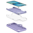 Чохол Spigen для iPhone 13 — Silicone Fit, Iris Purple (ACS03551), фото 6