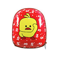 Al Детский рюкзак рюкзачок с твредым корпусом Duckling A6009 Red