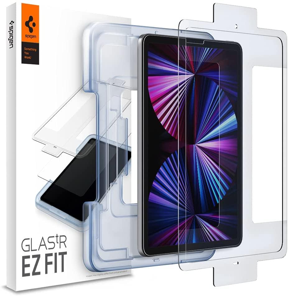 Захисне скло Spigen для iPad Air 4 / iPad Pro 11 (2021/2020/2018) EZ FIT GLAS.tR (1 шт.), Clear (AGL02065)