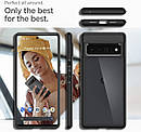 Чохол Spigen для Google Pixel 6 Pro — Ultra Hybrid, Matte Black (ACS03458), фото 8