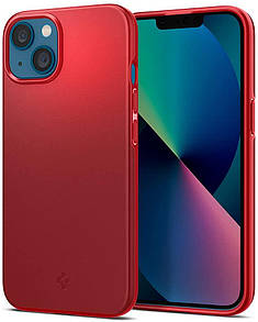 Чохол Spigen для iPhone 13 — Thin Fit, Red (ACS03511)