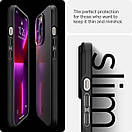 Чохол Spigen для iPhone 13 Pro — Thin Fit, Black (ACS03675), фото 7