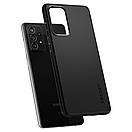 Чохол Spigen для Samsung Galaxy A72 — Thin Fit, Black (ACS02323), фото 3