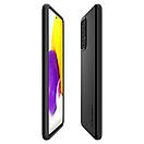 Чохол Spigen для Samsung Galaxy A72 — Thin Fit, Black (ACS02323), фото 5