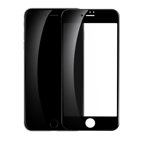 Захисне скло Baseus для iPhone SE 2020/7/8 Silk-screen Pet Soft 0.23 mm, Black (SGAPIPH8N-PE01)