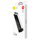 Захисне скло Baseus для iPhone SE 2020/7/8 Silk-screen Pet Soft 0.23 mm, Black (SGAPIPH8N-PE01), фото 10