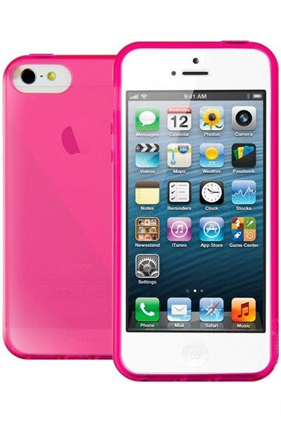 Чехол Viva Madrid для Apple iPhone 5/5S Silicone Cover Ductil, Pink (VIVA-IP5DUC-DUCPNK)