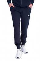 Мужские спортивные штаны Nike весенние осенние летние темно-синие Брюки Найк трикотажные весна лето осень