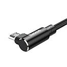 Кабель USB Baseus MVP Elbow MicroUSB 1м, Black (CAMMVP-A01), фото 6