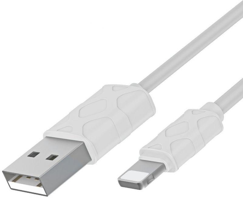 Кабель USB Baseus Yaven to Lightning 1м, White (CALUN-02)