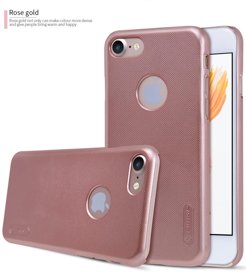 Чохол Nillkin для iPhone 7 Frosted Shield, Rose Gold