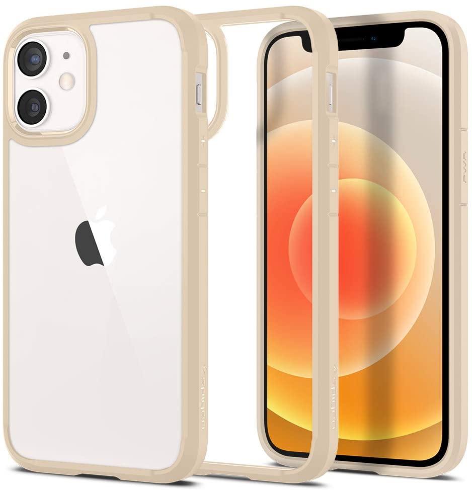 Чехол Spigen для iPhone 12 mini (5.4") - Ultra Hybrid, Sand Beige (ACS02178)