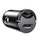 АЗУ Baseus Tiny Star Mini PPS Car Charge Type-C Port 30W, Gray (VCHX-B0G), фото 5
