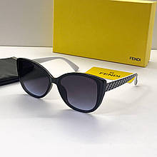 Брендові жіночі сонячні окуляри (2619) black