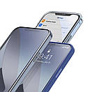 Захисне скло Baseus для iPhone 12/12 Pro Full-screen and Full-glass (2шт), Black (SGAPIPH61P-KC01), фото 3