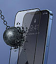 Захисне скло Baseus для iPhone 12 Pro Max Full-screen and Full-glass (2 шт.), Black (SGAPIPH67N-KC01), фото 9