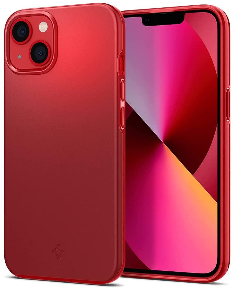 Чехол Spigen для iPhone 13 mini (5.4") - Thin Fit, RED (ACS03306)