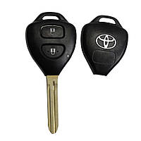 Корпус ключа Toyota Camry Corolla RAV4 Prado Auris Avensis 2 кнопки