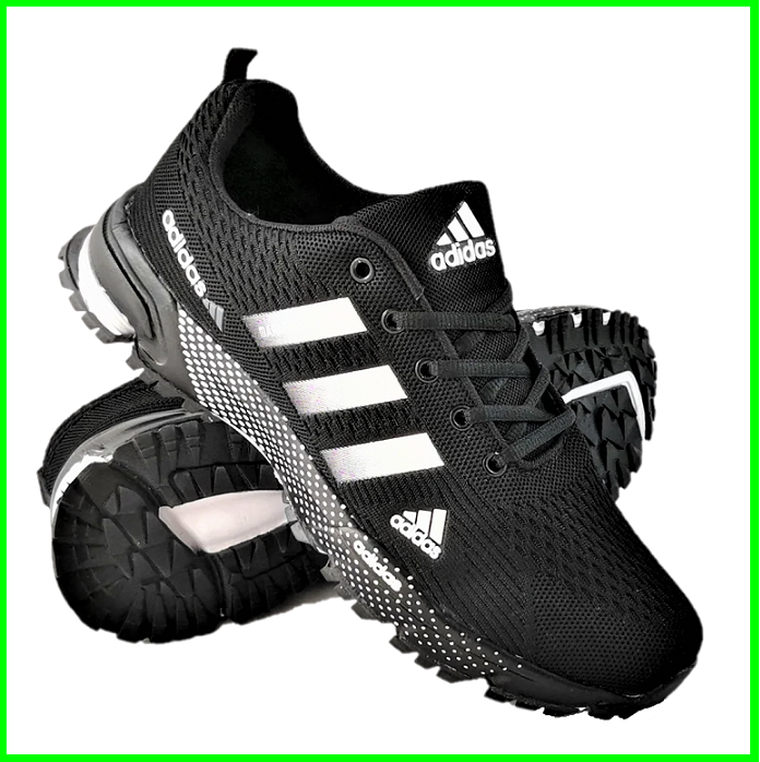 Кросівки Adidas Fast Marathon Чорні Чоловічі Адідас (розміри: 41,44,45,46) Відео Огляд