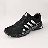 Кросівки Adidas Fast Marathon Чорні Чоловічі Адідас (розміри: 41,44,45,46) Відео Огляд, фото 8