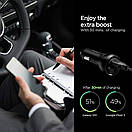 Автомобільний зарядний пристрій Spigen Qualcomm 3.0 — USB C/A, 45 W Dual (27 W + 18 W), (000CP25597), фото 7