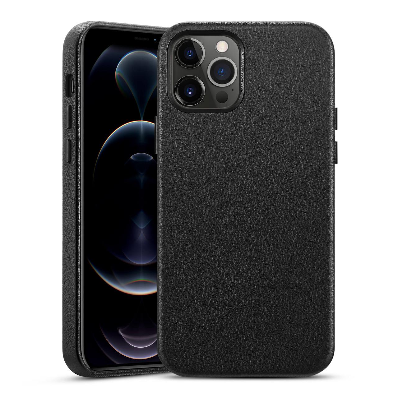 Чохол ESR для iPhone 12 Pro Max Metro Premium Leather, Black (3C01201410201)