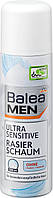 Balea MEN Rasierschaum Ultra Sensitive Чоловіча піна для гоління для дуже чутливої шкіри 300 мл