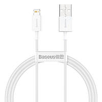 Кабель Baseus Superior Series Fast Charging Lightning 2.4A 1m, White (CALYS-A02)