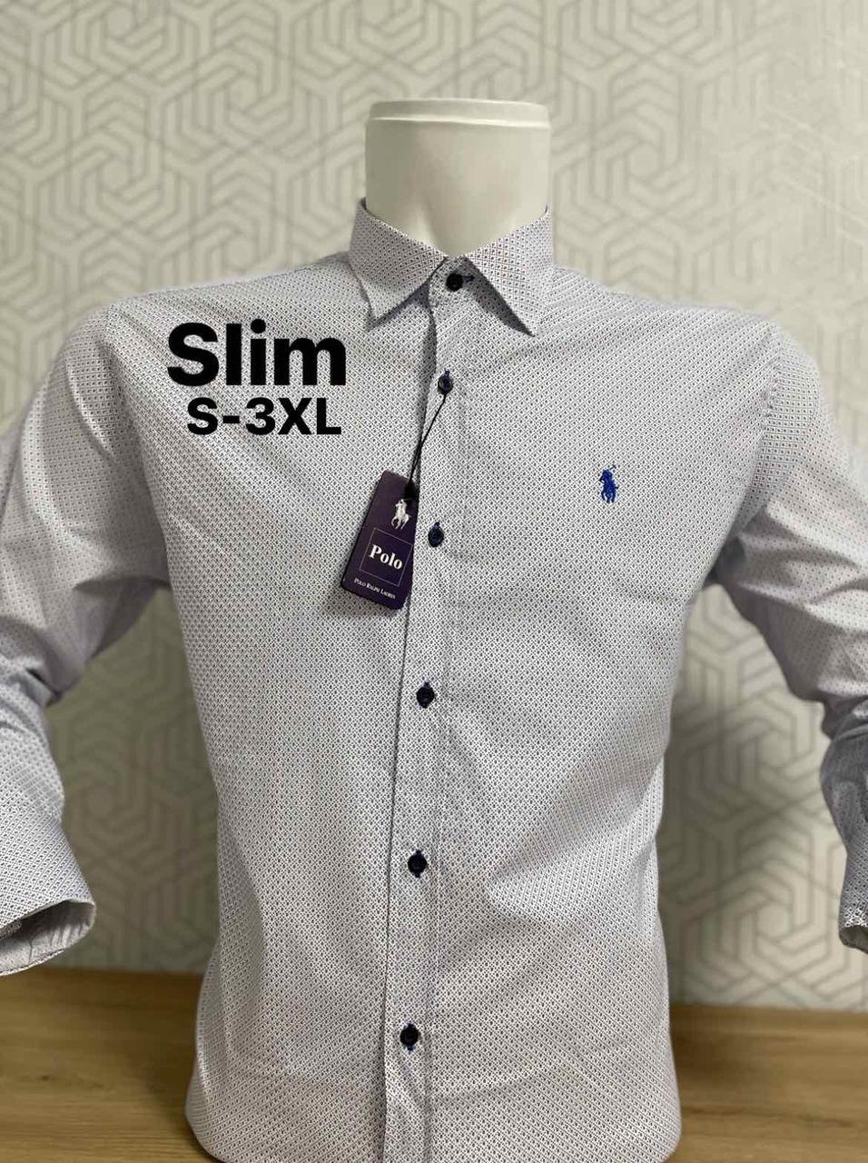 Преміум сорочка довгий рукав з принтом