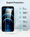 Захисне скло ESR для iPhone 12 Pro Max Screen Shield, 2 шт (3C03201430101), фото 6