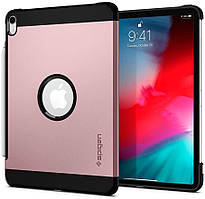 Чехол Spigen для iPad Pro 11" (2018) Tough Armor, Rose Gold (067CS25220)