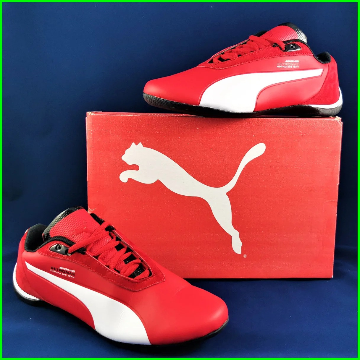 Кроссовки PUMA for AMG Красные Мужские Пума (размеры: 41,42,43,44,45) Видео Обзор
