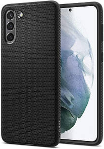 Чохол Spigen для Samsung Galaxy S21 — Liquid Air, Black (ACS02422)