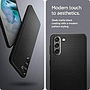 Чохол Spigen для Samsung Galaxy S21 — Liquid Air, Black (ACS02422), фото 7